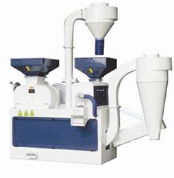 Combined rice mill