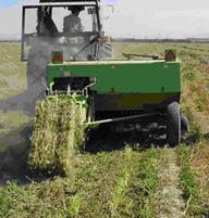 Tracting Hay Baler